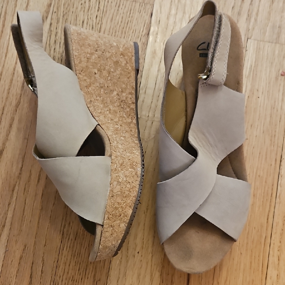 Clarks Wedge Sandal